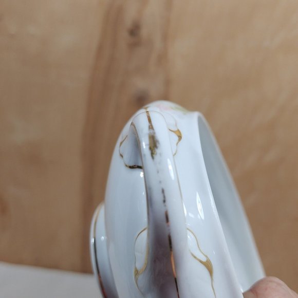 Rosenthal Bavaria Pink Roses Oval Serving Bowl 13.25" handles Donatello 1930s an - Picture 11 of 11